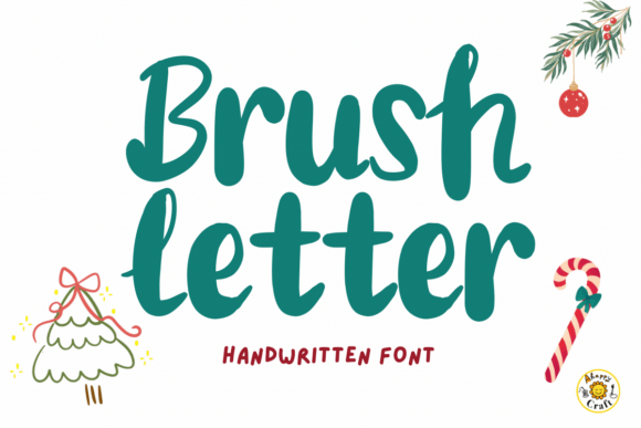 Brush Letter: A Playful Typeface for Festive Designs