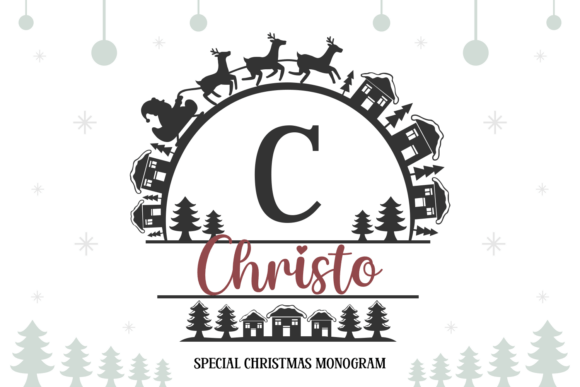 Christo: A Christmas Monogram for Storytelling Design