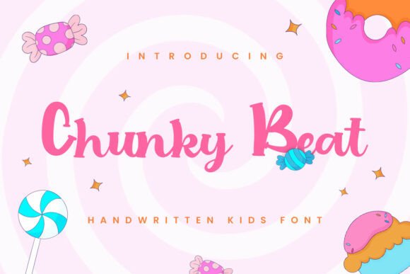 Chunky Beat: A Playful Font for Joyful Design
