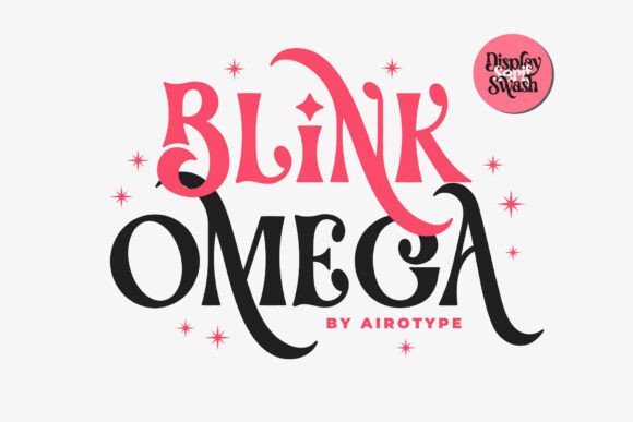 Command Attention with Blink Omega Typography