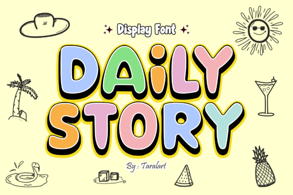 Dailystory Regular: A Font with Youthful Charm