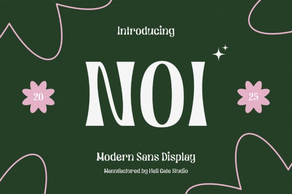 Discover Noi Modern Sans Display: A Typeface for Visual Impact