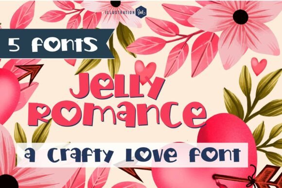 Jelly Romance: A Playful Typeface for Modern Design