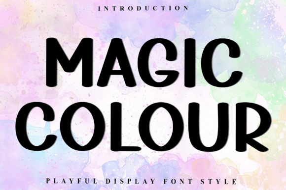 Magic Colour: A Versatile Font for Modern Design