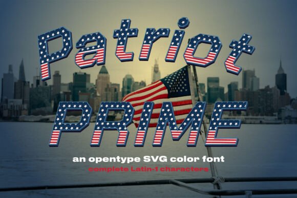 Patriot Prime: Bold Americana Typography for Impactful Design