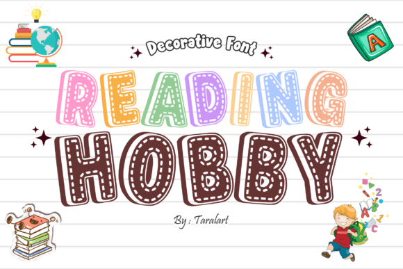 Readinghobby Regular: A Font That Sews Creativity into Design