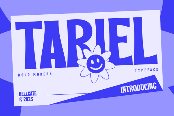 Tariel: A Bold Typeface for Modern Visual Impact